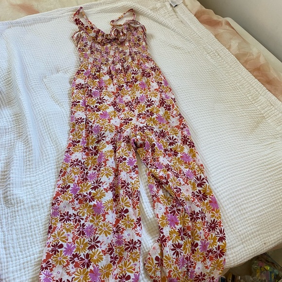 Scrunched wide leg floral jumper - Picture 5 of 9